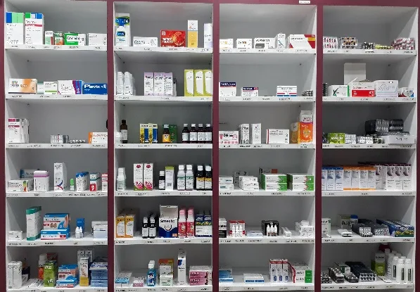 Medication storage at Klinik Mesra